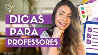 Dicas Para Novos Professores - Primeiro dia? | Bruna Martiolli