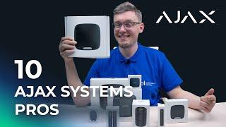 10 PROS OF AJAX SYSTEMS HOME ALARM SECURITY SENSORS
