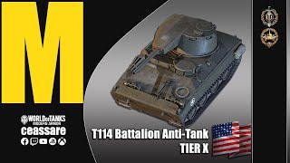 T114 Battalion Anti-Tank / WoT Console / PS5 / Xbox Series X / 1080p60 HDR