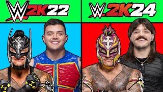 I REUNITED REY & DIRTY DOMINIK MYSTERIO IN EVERY WWE2K GAME