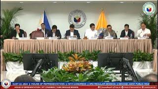 LIVE: SECOND JOINT PUBLIC HEARING OF THE HOUSE QUAD-COMMITTEE