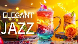 Elegant Jazz Coffee  Morning Spring Jazz Music & Bossa Nova Piano for Positive Energy