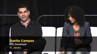 Adria Richards from SendGrid and Danillo Campos