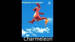 Charmander, Charmeleon, Charizard Evolution Video | #pokemonevolution #short | Pokemon Evolution