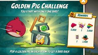 Angry birds 2 the golden pig challenge 13 nov 2023 with Terence #ab2 golden pig challenge today