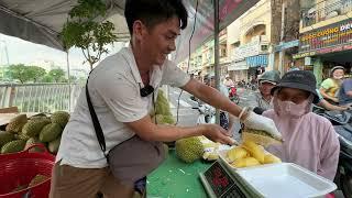 Bất ngờ phát hiện Thanh sầu riêng bán không kịp thở tại lễ hội trái cây "Trên Bến Dưới Thuyền"