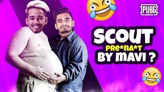 @officialscoutop Pr*g*ant by Mavi ? XD | Epic Funny PUBG Mobile Highlights |Toxic Mavi