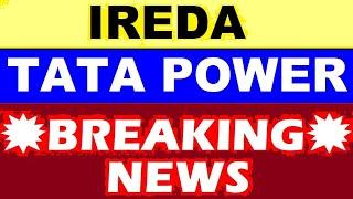 IREDA (BREAKING NEWS) TATA POWER (BREAKING NEWS)ROOFTOP SOLAR BUDGETRENEWABLE ENERGY SHARES SMKC