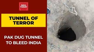 Pakistan's Tunnel To India Used By JeM Terrorists Found In Jammu & Kashmir