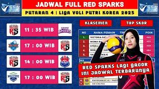 Jadwal Red Sparks - Red Sparks vs Pink Spiders - Jadwal Liga Voli Putri Korea - Red Spark Hari Ini