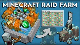 Minecraft Raid Farm - 3300 Emerald Per Hour, Redstone and More