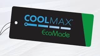 COOLMAX® EcoMade technology made from recycled PET bottles  |  再生ペットボトルから作られたCOOLMAX® EcoMadeテクノロジー