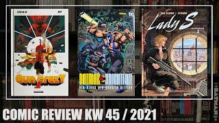Comic Review KW 45 / 2021 - Gun Crazy 1, Batman Knightfall Deluxe 1, Lady S Gesamtausgabe 2