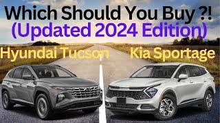 NEW 2024 Kia Sportage vs Hyundai Tucson -Which Should You Buy?!