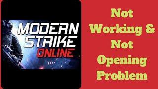 How To Fix Modern Strike Online App Not Working & Not Opening Problem in Android Phone
