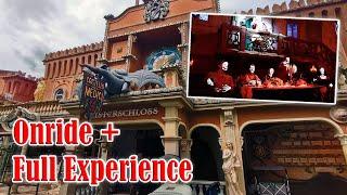 Das Neue Geisterschloss (Castello dei Medici) Onride Europa-Park 2024 [FULL Experience]