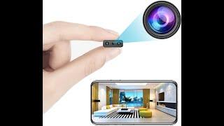 Small Wireless WiFi Camera Hidden Spy Security Cameras,Mini Nanny Cam Smart Home, Pet Dog Baby Camer