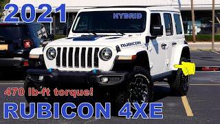  2021 Jeep Wrangler 4XE Hybrid Rubicon - Ultimate In-Depth Look in 4K