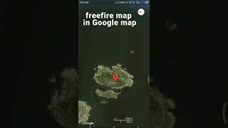 Freefire map in real life | freefire map in Google maps | PUBG | BGMI | RKP TECH #Shorts