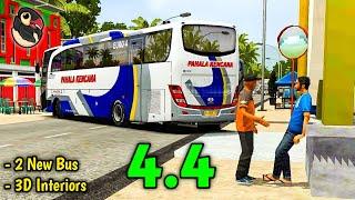 Bussid 4.4 Update is Different! - 2 New Bus, 3D Cabin & Interiors in Bus Simulator Indonesia