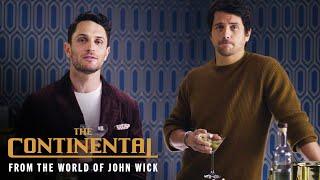 The Continental (2023) 'Martini Tutorial' With Colin Woodell & Ben Robson