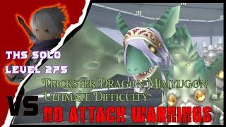 Toram Online | THS Solo Level 275 VS Trickster Dragon Mimyugon [Ulti Difficulty, NO ATTACK WARNINGS]