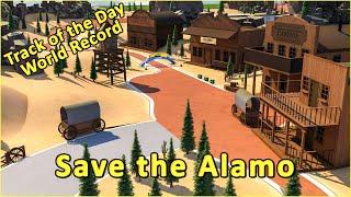 Save the Alamo - Double World Record by Ikewolf & Kurisu-tina - TRACKMANIA Track of the Day