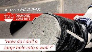 How to drill large holes into brick walls - TIMco How To Tuesday