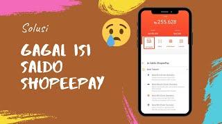 Solusi Gagal Top up Shopeepay via Mbanking BNI atau BRI di Shopee , Error atau kode tidak ditemukan