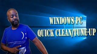 Quickly Speed-up Your Windows PC Now!