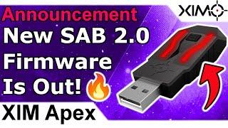 SAB 2.0 Firmware Announcement - Simulate Analog Behavior 2.0 For XIM Apex, XIM Matrix and XIM Nexus