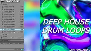 [Royalty Free] Deep House Drum Loops Kit (Sample Pack)