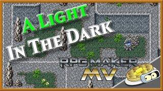 LIGHT CAVERN Speed Development | RPG Maker MV MAP CREATION TUTORIAL (Elemental Dungeon Tileset)