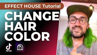 Change Hair Color | Effect House Tutorial - Create your own Filter for TikTok