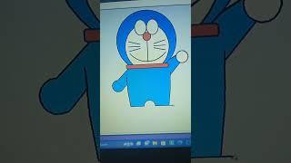 Doremon in python #shorts #doraemon #anime #coding #python #codingwithease #programming #animelover