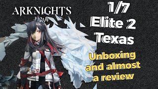 1/7 ARKNIGHTS TEXAS: ELITE 2 FIGURE GSC Unboxing and Almost Review