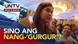 VP Sara, sino kaya ang tinutukoy sa kanyang ‘gurgur’ video?