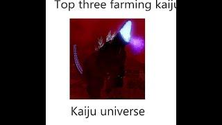 The top 3 BEST Farming Kaijus in KAIJU UNIVERSE!(Buildings farming,not pvp)