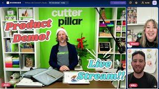 CutterPillar Live Stream Product Demonstration: Great Tools and Notions for Quilters & Crafters