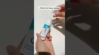 CERAVE Retinol Serum For Post Acne Marks& Skin Texture#shorts#cerave#retinol#youtubeshorts