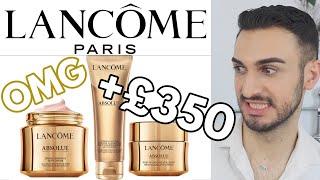 LANCÔME ABSOLUE +£350 SKINCARE REVIEW - Worth It?