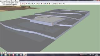 Sketchup Land Grade Using Contours