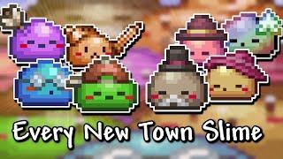 Every Town Slime in Terraria 1.4.4