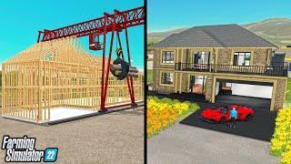 MAKING $10,000,000 BUILDING 4 HOUSES IN 1 DAY - CONSTRUCTION COMPANY (CAN WE MAKE BILLIONS)