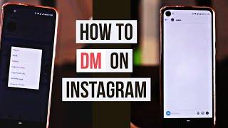 How To DM on Instagram | Direct Message a Private Account