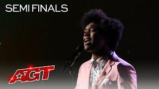 Jimmie Herrod Sings a Beautiful Rendition of "Glitter In The Air" - America's Got Talent 2021