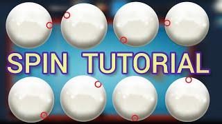 8 ball pool | spin tutorial | learn to use spin like a pro in 8 ball pool | #spin