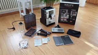 [Unboxing] KRUPS Intuition Preference+ EA875E Kaffeevollautomat + Einrichtung/Installation