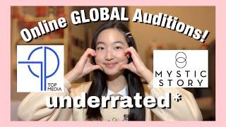 *underrated* GLOBAL Auditions that you NEED to try!  Top Media & Mystic Story Audition Tutorial