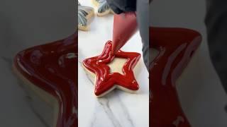 Cookie easy 2025 ⭐️ Royal icing recipe in my bio️ #2025 #newyear #sugarcookies #cookies #cookieart